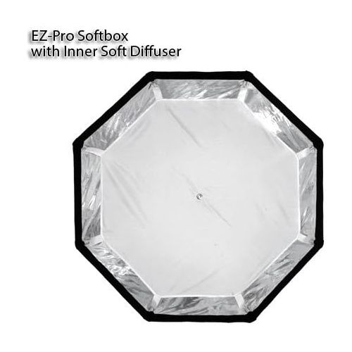  Fotodiox EZ-Pro Softbox 32x48 with Speedring for Photogenic Studio Max III 160, 320, Powerlight PL1250 and more