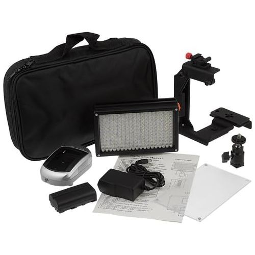  Fotodiox Pro LED 209AS, Photo  Video LED Light Kit with Lighting Bracket, Dimmable Switch, Daylight  Tungsten Switch, Sony Type Battery, Charger, Diffuser, Hot Shot Mount & Carry