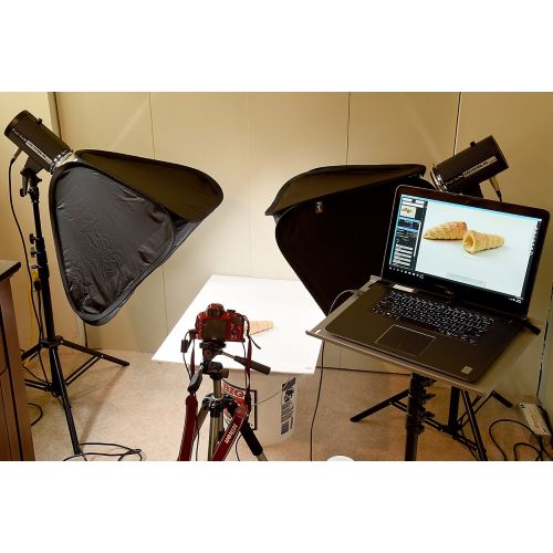  Fotodiox Pro LED100WB-56 Studio LED, High-Intensity Daylight LED 5600k Studio Light for Still and Video - with Dimmable Control, 12V AC Power Adapter, Light Stand bracket, CRI >