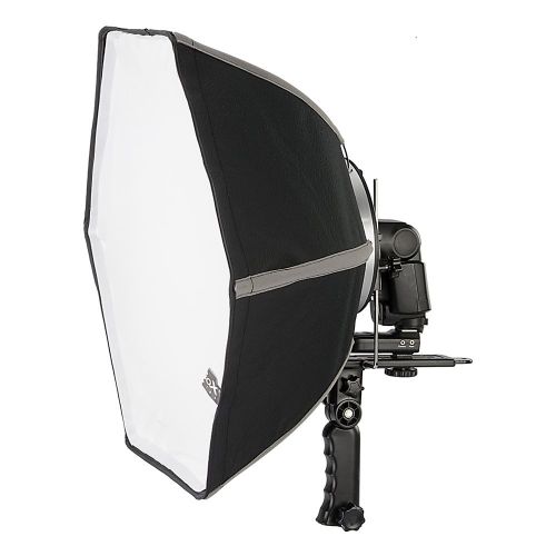  Fotodiox Quick-Collapse Flash Softbox - 50cm (20in) Hexagon for Canon Speedlight & Nikon, Vivitar, Sunpack, Nissin Flash etc.