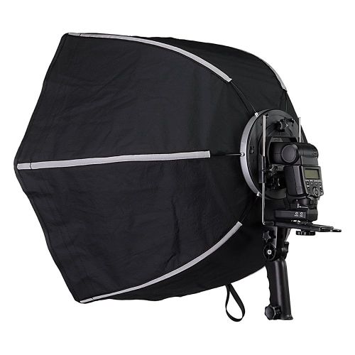  Fotodiox F60 Quick-Collapse Flash Softbox - 60cm (24in) Hexagon for Canon Speedlight & Nikon, Vivitar, Sunpack Flash etc.