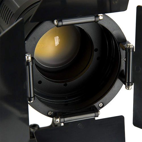  Fotodiox Pro PopSpot Ultra 50 Bi-Color 3X Light Kit - Kit of Three Focusing LED Lights wRolling Case, High-Intensity Daylight LED 3200k-5600k Focusable Spot Light for Still and Vi