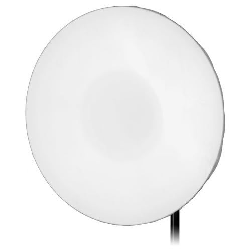  Fotodiox Pro 22in (55cm) All Metal Beauty Dish with Comet Insert - Soft White Interior