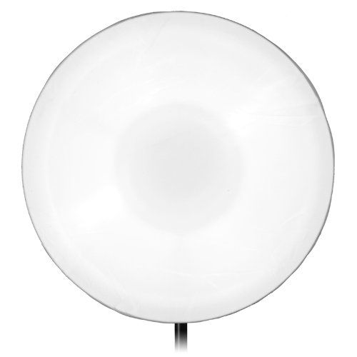  Fotodiox Pro 22in (55cm) All Metal Beauty Dish with Photogenic Insert - Soft White Interior