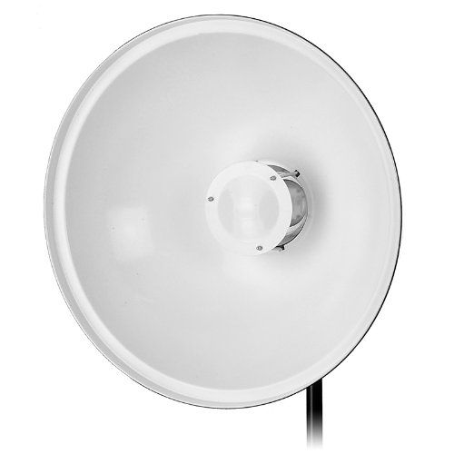  Fotodiox Pro 22in (55cm) All Metal Beauty Dish with Broncolor Pulso Insert - Soft White Interior