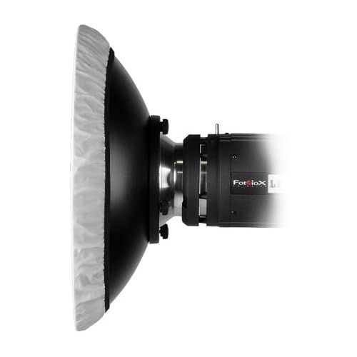  Fotodiox Pro 16in (40cm) All Metal Beauty Dish with Comet Insert - Soft White Interior