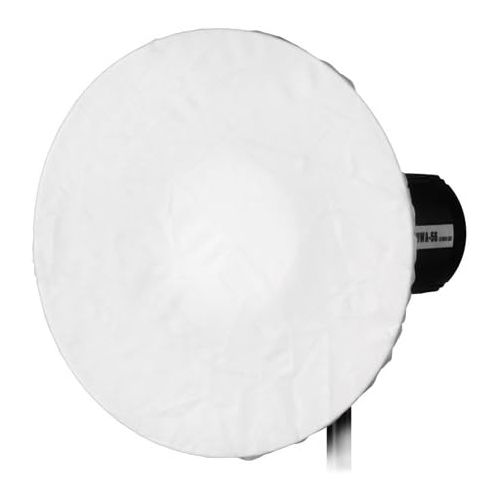  Fotodiox Pro 16in (40cm) All Metal Beauty Dish with Comet Insert - Soft White Interior