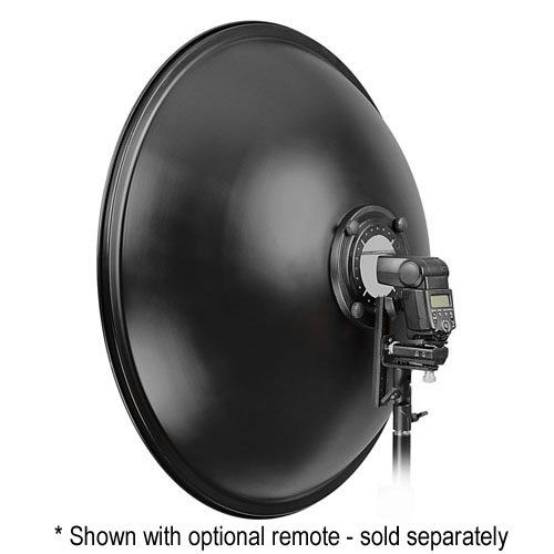  Fotodiox Pro Beauty Dish 18 with Honeycomb Grid and Speedring for Canon Flash Speedlight