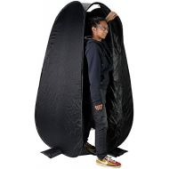 Fotodiox Collapsible Portable Indoor/Outdoor Changing Room - Black, 64 Tall, 36x36 Base, Pop-up Dressing Tent