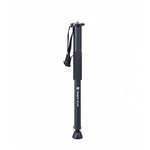  Fotopro Camera Monopod 52 Inch Professional Aluminium Monopod with 4 Section for Camera, Smartphones and Action Camera