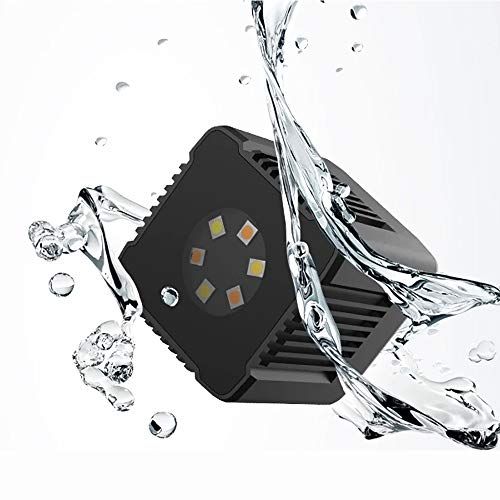  Fotowelt Moin Mini Cube Led Light Magnetic Charging and Mount Anywhere Pocket Light Camping Hiking Outdoor Adventure Waterproof Underwater Light APP Control for Gopro DSLR Drone Action Came