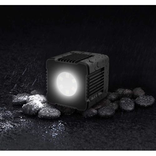  Fotowelt Moin Mini Cube Led Light Magnetic Charging and Mount Anywhere Pocket Light Camping Hiking Outdoor Adventure Waterproof Underwater Light APP Control for Gopro DSLR Drone Action Came