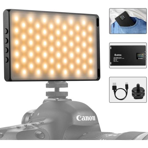  FOTOWELT LED Video Light Lighting Kit,Metal Dimmable 660Pro Continuous Lighting Panel with Battery and Light Stand for Studio Lighting,Video Shooting,YouTube Lighting,Product Photography 32