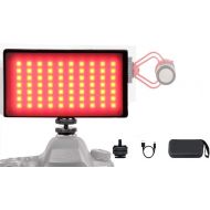 Fotowelt Bi-Color Metal LED Video Light for Studio, YouTube, Product Photography, Video Shooting,Dimmable 600 Beads,with LCD Digital Display Continuous Lighting Panel,Slim, Ultra Bright Lig