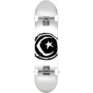 Foundation Star & Moon Skateboard Complete Sz 7.75in White