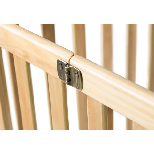  Foundations Hideaway Portable Crib with Mattress Natural