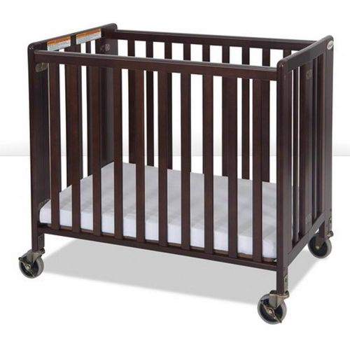  Foundations HideAway Folding Fixed-Side, Compact Crib
