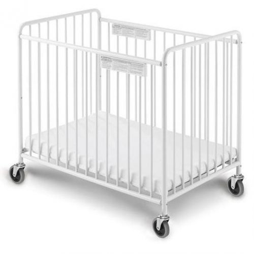  Foundations Chelsea Slatted Crib w Oversized Casters