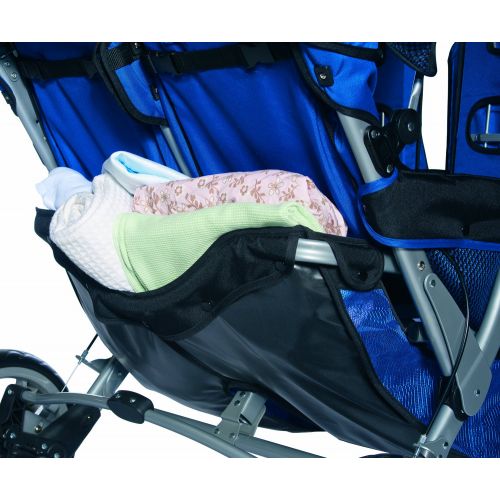  Foundations Quad Lx 4-Passenger Stroller, Regatta Blue