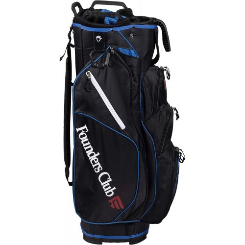 Founders Club Riverdale Golf Cart Bag with Removable Short Game Stand Bag- 2 Bags in 1 15 Dividers