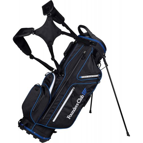  Founders Club Golf Stand Bag for Walking Carrying 14 Way Organizer Top Shaft Lock