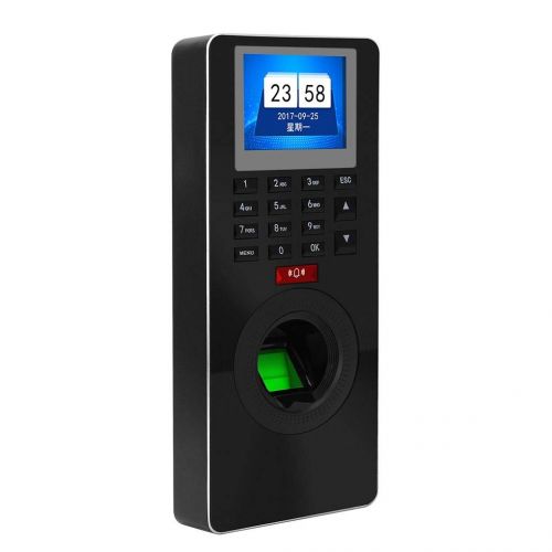  Four ZK-FP18 Time Attendance Access Control System 2.4 Color Display Password ID IC Card Access Control Keypad Machine