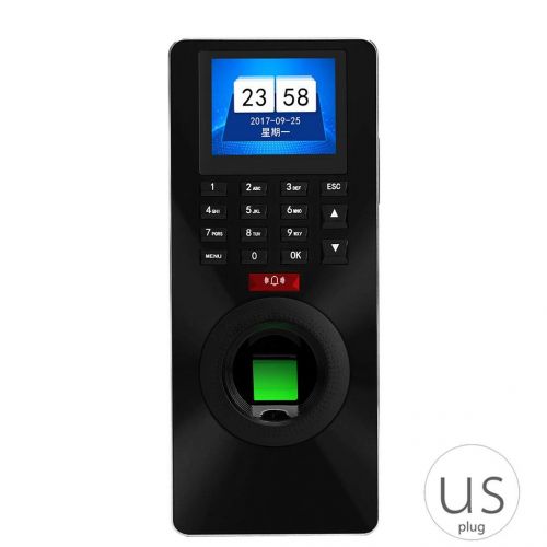  Four ZK-FP18 Time Attendance Access Control System 2.4 Color Display Password ID IC Card Access Control Keypad Machine