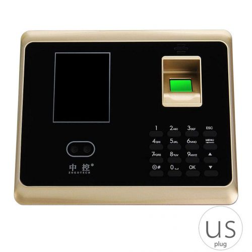  Four ZK-FA70 Face Recognition Attendance Machine Time Attendance Access Control Keypad System Support 3000 Users