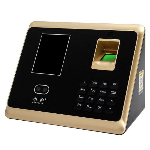  Four ZK-FA70 Face Recognition Attendance Machine Time Attendance Access Control Keypad System Support 3000 Users