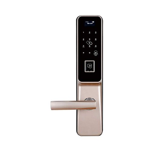  Four Electronic Lock, Smart Code keypad Lock Electronic Button Deadlock, with Key and Electronic Locking Mechanism