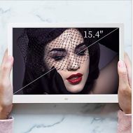 Four Digital Photo Digital Photo Frame 1080P HD 15 inch Widescreen. Smart Electronic Frame with Motion Sensor. Remote Control Included,White