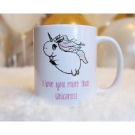 FourLetterWordCards Mothers Day Gift, Coffee Mug, Unicorn Coffee Mug, Gift for Her, Gift for Him, Birthday Gift, Mom Coffee Cup, Unicorn Lover, Rainbow Unicorn