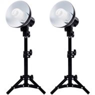 Fovitec 2-Light Product Photography Fluorescent Lighting Kit