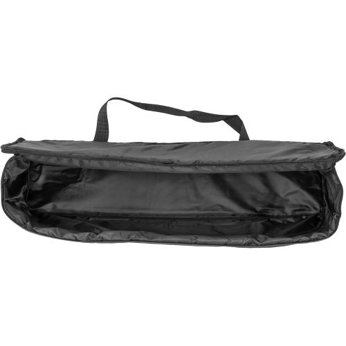  Fovitec - 1x Photography & Video Lighting Equipment Carrying Case - [30 x 8 x 6][Lightweight][Heavy Duty Durable Nylon][Dual Zippers]