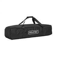 Fovitec - 1x Photography & Video Lighting Equipment Carrying Case - [30 x 8 x 6][Lightweight][Heavy Duty Durable Nylon][Dual Zippers]