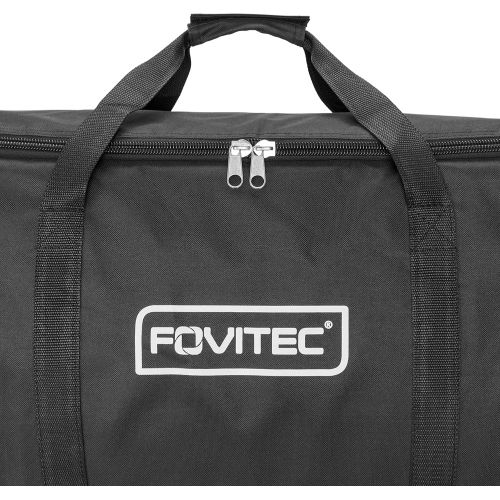  Fovitec - 1x Photography Studio Lighting Equipment Bag - [30 x 12 x10][Lightweight][Heavy Duty Durable Nylon][Dual Zippers]