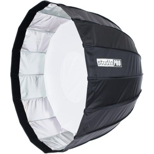  Fovitec StudioPRO SPK30-001 Rods Parabolic Softbox 35 16 for Bowens Monolights with Mounting Arm, Black