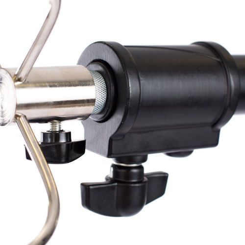  Fovitec StudioPRO SPK30-001 Rods Parabolic Softbox 35 16 for Bowens Monolights with Mounting Arm, Black
