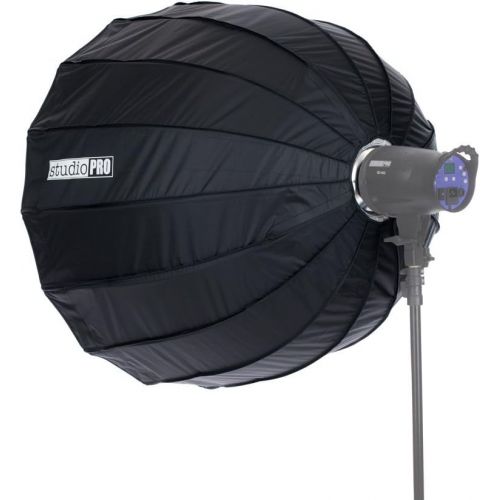  Fovitec StudioPRO SP30-008-47 Photo Studio Flash Strobe Deep Parabolic Softbox, 47, Black