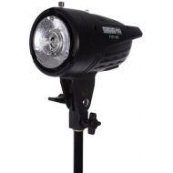 Fovitec StudioPRO 400 Watt SD-400 Monolight Flash Strobe Light with S-type Bowens Style Mount and 7 Standard S-type Bowens Reflector, modeling lamp, for Portrait Location Photograp