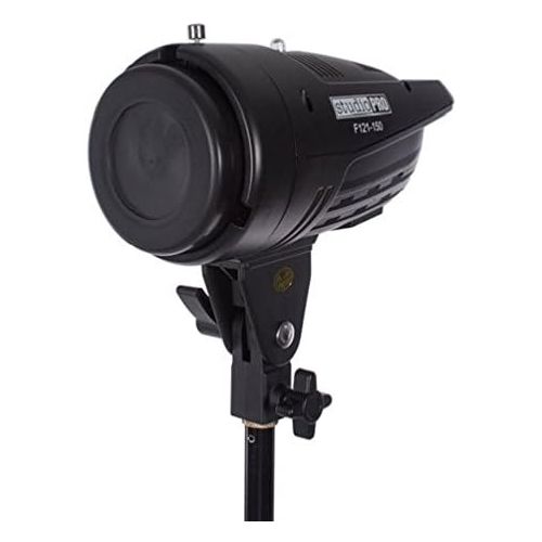  Fovitec StudioPRO 400 Watt SD-400 Monolight Flash Strobe Light with S-type Bowens Style Mount and 7 Standard S-type Bowens Reflector, modeling lamp, for Portrait Location Photograp