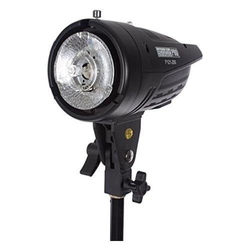  Fovitec StudioPRO 400 Watt SD-400 Monolight Flash Strobe Light with S-type Bowens Style Mount and 7 Standard S-type Bowens Reflector, modeling lamp, for Portrait Location Photograp