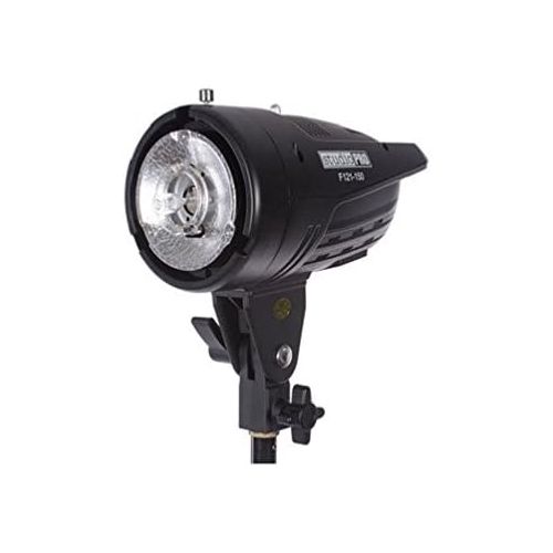  Fovitec StudioPRO 400 Watt SD-400 Monolight Flash Strobe Light with S-type Bowens Style Mount and 7 Standard S-type Bowens Reflector, modeling lamp, for Portrait Location Photograp