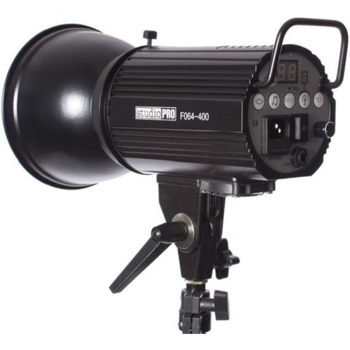  Fovitec StudioPRO SDX-400 Photography Studio Monolight, Professional Studio Strobe Flash Lighting Head 400 Wattss