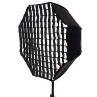 Fovitec StudioPRO Photography Studio Lighting Octagon Speedlight Umbrella Softbox 30 with Grid