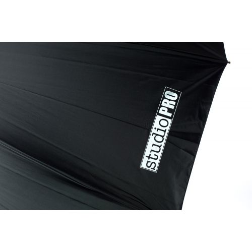  Fovitec StudioPRO Photo Studio Photography Lighting Professional White with Black Parabolic Umbrella - 6 feet