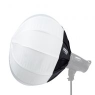 Fovitec - 1x 25 Lantern Softbox Diffuser wBowens Mount - [Strobe & Monolight Compatible][Flexible Fiberglass Frame][Carrying Case Included]