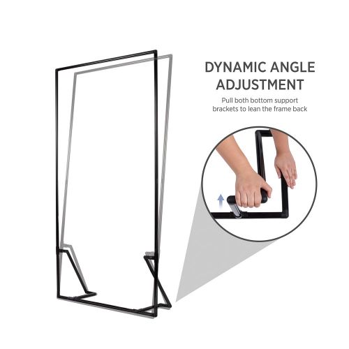  Fovitec StudioPRO - 1x 5 in 1 Reflector Portrait Light Panel w Stand system - [Collapsible][Multiple Uses][Quick set-up][Lightweight]