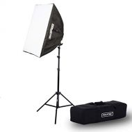 Fovitec StudioPRO 900 Watt Photography Continuous Photo Video Studio 16 x 24 Softbox Lighting Light Kit for Portrait and Film With Bag