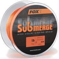 [아마존베스트]Fox Submerge high Visual orange Sinking Braid - 600m Karpfenschnur, Hauptschnur zum Karpfenfischen, geflochtene Angelschnur fuer Karpfen